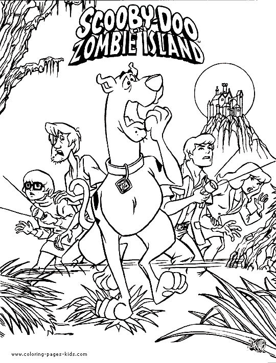 Scooby Doo kolorowanki